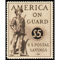PS15, Mint NH XF $5 Postal Savings Stamp * Stua...