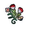 Flower Sew On Patch Flower Badge Decoration Mot...