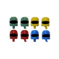 Crash Helmet Heads For Vintage 80s Scalextric M...