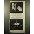 1959 Lenox China Advertisement - Pepper Mill Sets and Canape Server