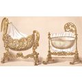 CRADLES 1850s R.W. Winfield - Day & Son ANTIQUE...