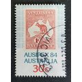 Australia: 1984 - AUSIPEX '84 - 30c 1d Kangaroo...