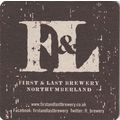 BEER MAT - FIRST & LAST BREWERY - RATTY PALE AL...