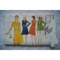 Vintage: Vogue Pattern No. 8790 misses dress, t...