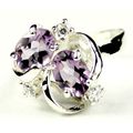 Amethyst, 925 Sterling Silver Ring, SR016