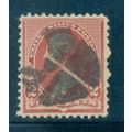 Used 219D 2c George Washington Fine M02010