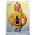 Vintage: Sirdar 4585 rabbit sweater, DK, 22-26 ...