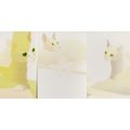 Cat Cats White Sculpture Statue Set of 3 Modern...
