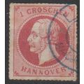 Mi: 23y used 1864 Hannover. Cat € 15