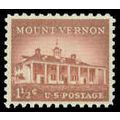 1032 1 1/2c Mt. Vernon Fine MNH MA0125
