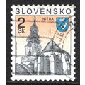 SLOVAKIA 1995: CITIES - 2Sk NITRA USED (G20)