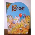 18th birthday card - 18th Today - 010
