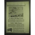 1917 A.B.A. Traveler's Cheques Ad - To Japan