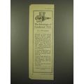 1918 Borden's Eagle Brand Condensed Milk Ad
