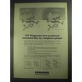 1968 CalComp Plotting Systems Ad - 3-D Diagrams