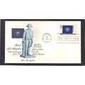 FDC Fleetwood 1641 13c New Hampshire (Cachet-U/...