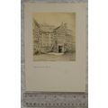 1930 print Adlington Hall, Cheshire by Frank Gr...