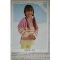 Vintage: Sirdar 4172 sweater, DK, 22-32 inch, 5...