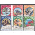 ZAYIX New Zealand 1452-1457 MNH 1st XMAS Christ...