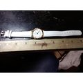 SCRUB STUFF White Nurse's Watch White Leather S...