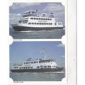Ocean Scene / Leisure Scene ships Postcard unus...