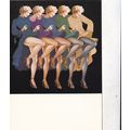 Helene Majera Les Girls Postcard unused VGC