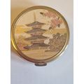 VINTAGE JAPANESE CHOKIN PAGODA PILL BOX