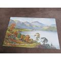 Valentines Postcard - Head of Loch Lomond Tross...