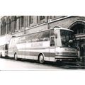 Black & White Photograph of Blueline Coaches of...