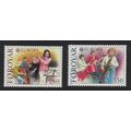 Faroe Is. Europa Music Year 2v 1985 MNH SG#113-114