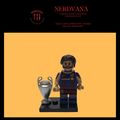 Minifigure Blocks Football Barcelona 2010 Messi