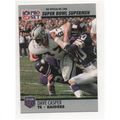 PRO SET 1990 Super Bowl Supermen card no.53 Dav...