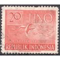 Indonesia 1951 - SG662 - 20s orange - Doves (U....