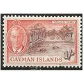 Cayman Islands 1950 SG144 1/- Brown & Orange Mo...