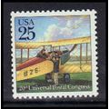 2436 25c Biplane Fine MNH W5598