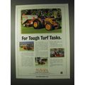 2000 Kubota M6800 Tractor Ad - For Tough Turf T...