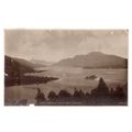 LOCH LOMOND from BEN LOMOND used antique postca...