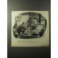 1953 Cartoon by Whitney Darrow, Jr. - I hope yo...