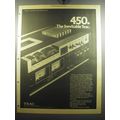 1975 Teac 450 Cassette Deck Advertisement - 450...