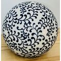 White & Blue Porcelain Ceramic Decorative Carpe...