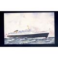 f2727 - Dutch Ferry - Koningin Wilhelmina - Art...