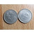 1972f 50 Pfennig Germany Coin