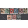 Mi: D105/D113 used 1924 Cat € 65