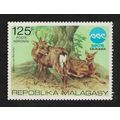 Malagasy Rep. Sika Deer Fauna Okinawa Expo 1975...