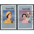 Silver Jubilee - Australia 1977 - FH - SG 645/6...