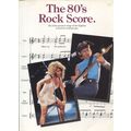 The 80's Rock Score Music Paperback