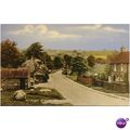 GB postcard - Village Green, Lealholm, Yorkshire