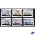ST KITTS 1980 SHIPS SG 42/47 SET 4 VALS U/M MINT
