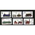 POLAND 1976 HISTORY OF RAILWAY LOCOMOTIVES 6 VA...