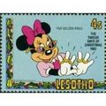 Lesotho QEII 1982 Xmas Disney 4s Five Golden Ri...